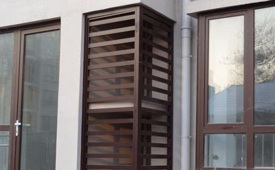 空調(diào)外機(jī)百葉窗工程